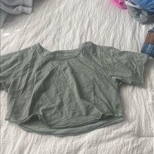 Z Supply Olive Crop Top